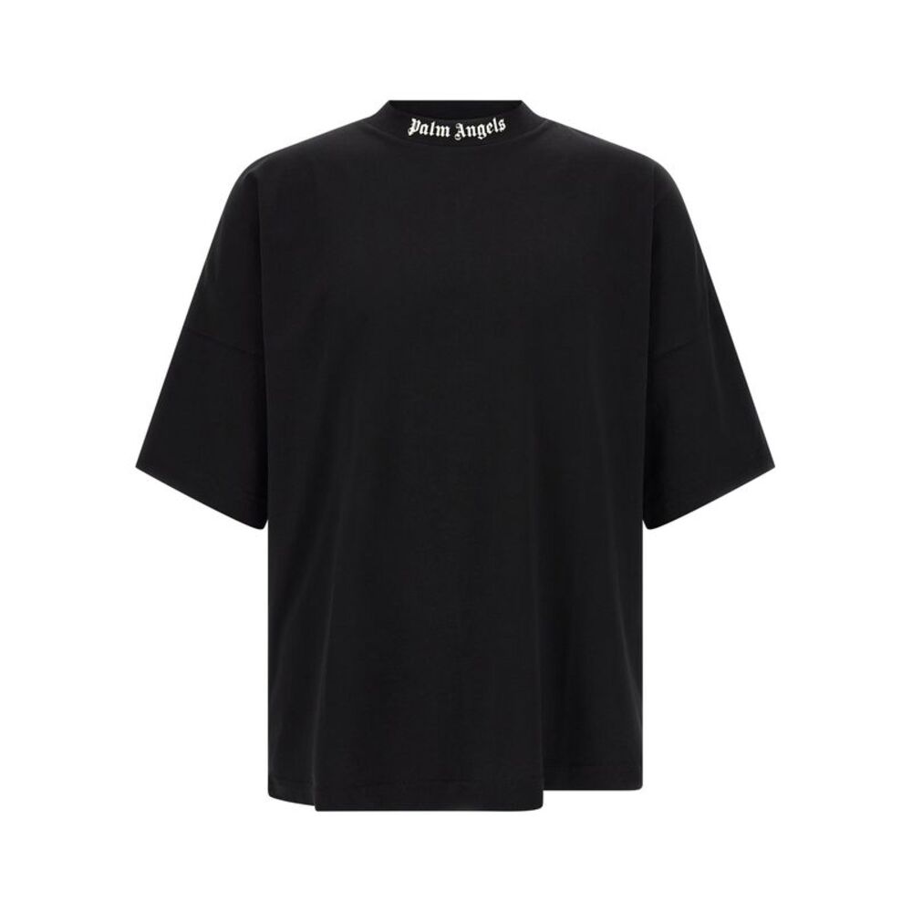 Palm Angels Black Cotton Men's T-Shirt